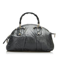 Gucci Bamboo Dialux Pop Satchel (SHG-PgirdF)