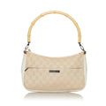 Gucci Bamboo Gucci Canvas Baguette (SHG-29302)