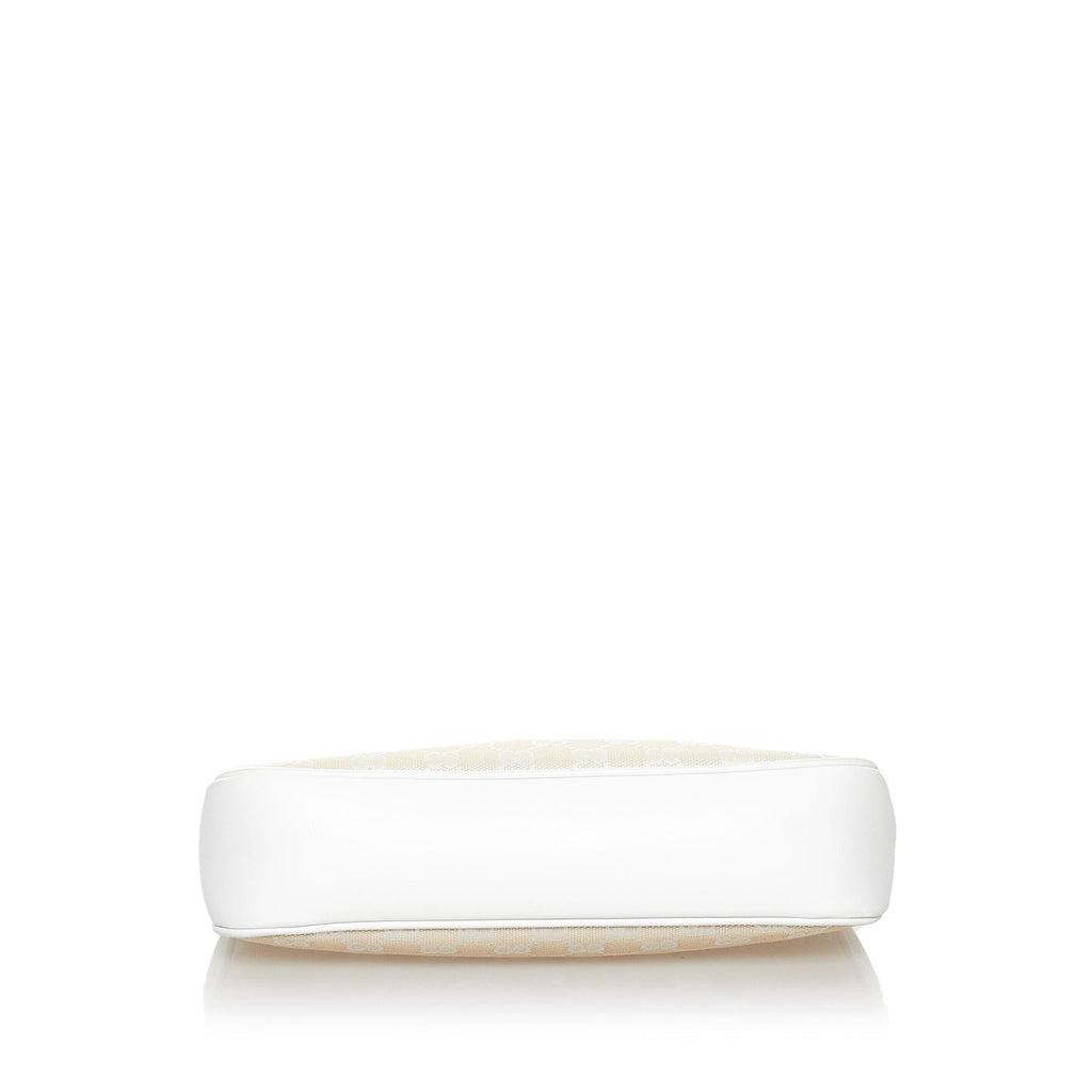 Gucci Bamboo Gucci Canvas Baguette (SHG-31081)