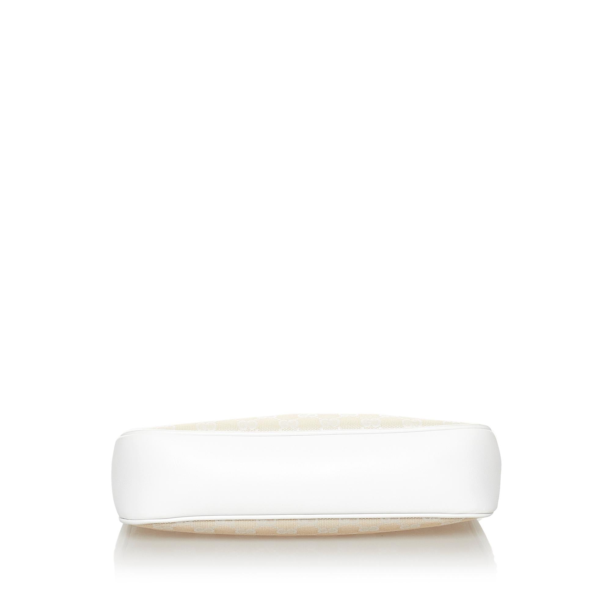 Gucci Bamboo Gucci Canvas Baguette (SHG-31081)