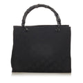 Gucci Bamboo Gucci Canvas Handbag (SHG-25300)