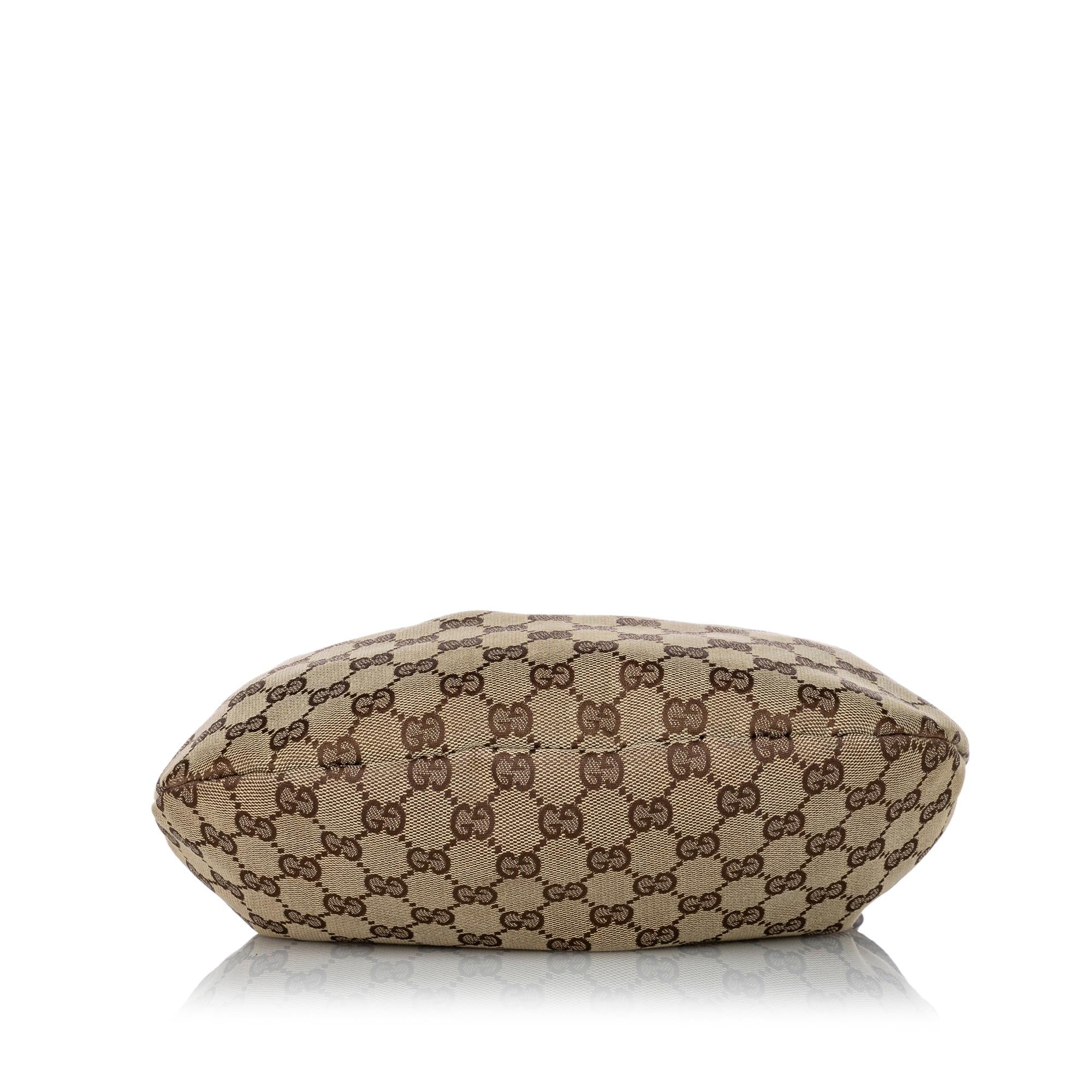 Gucci Bamboo Gucci Canvas Handbag (SHG-29250)