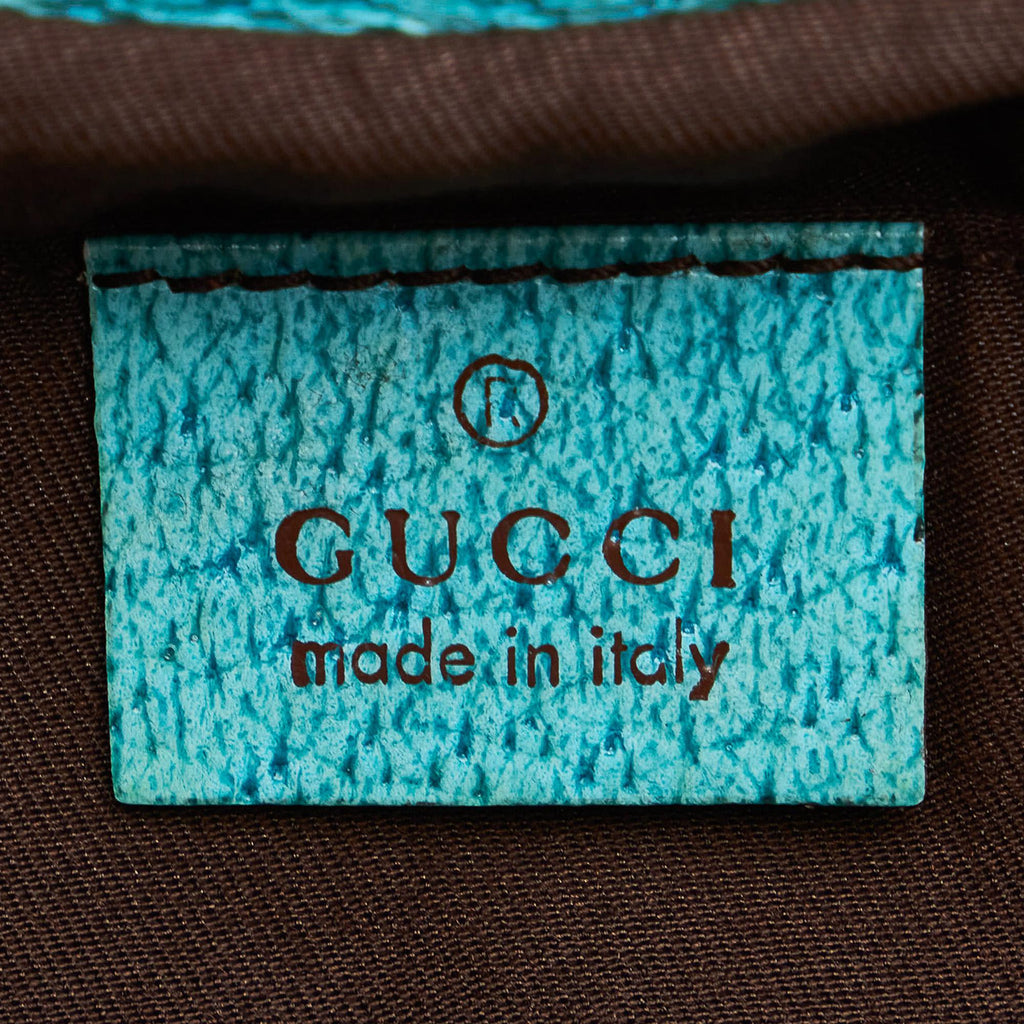 Gucci Bamboo Gucci Canvas Handbag (SHG-29468)