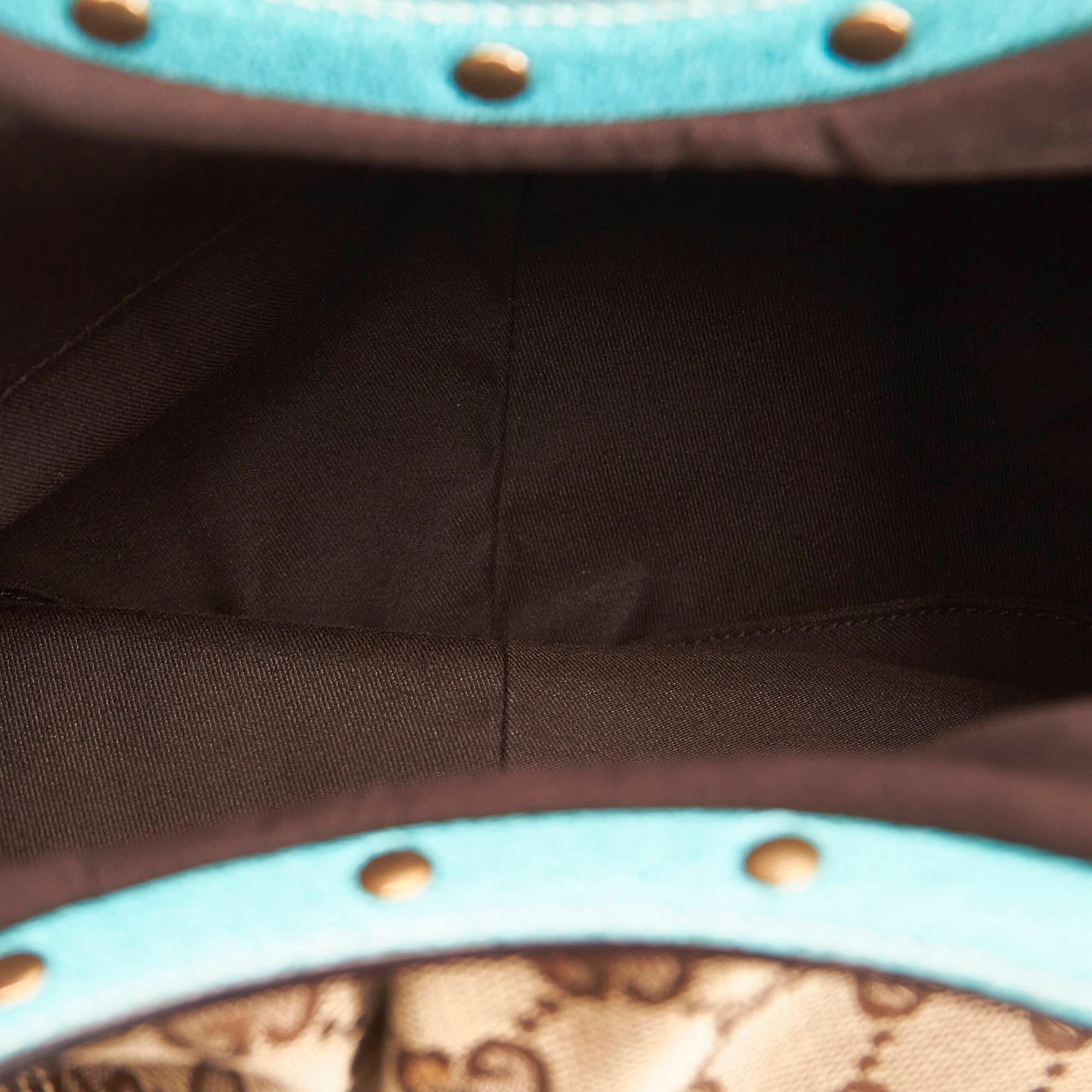 Gucci Bamboo Gucci Canvas Handbag (SHG-30313)