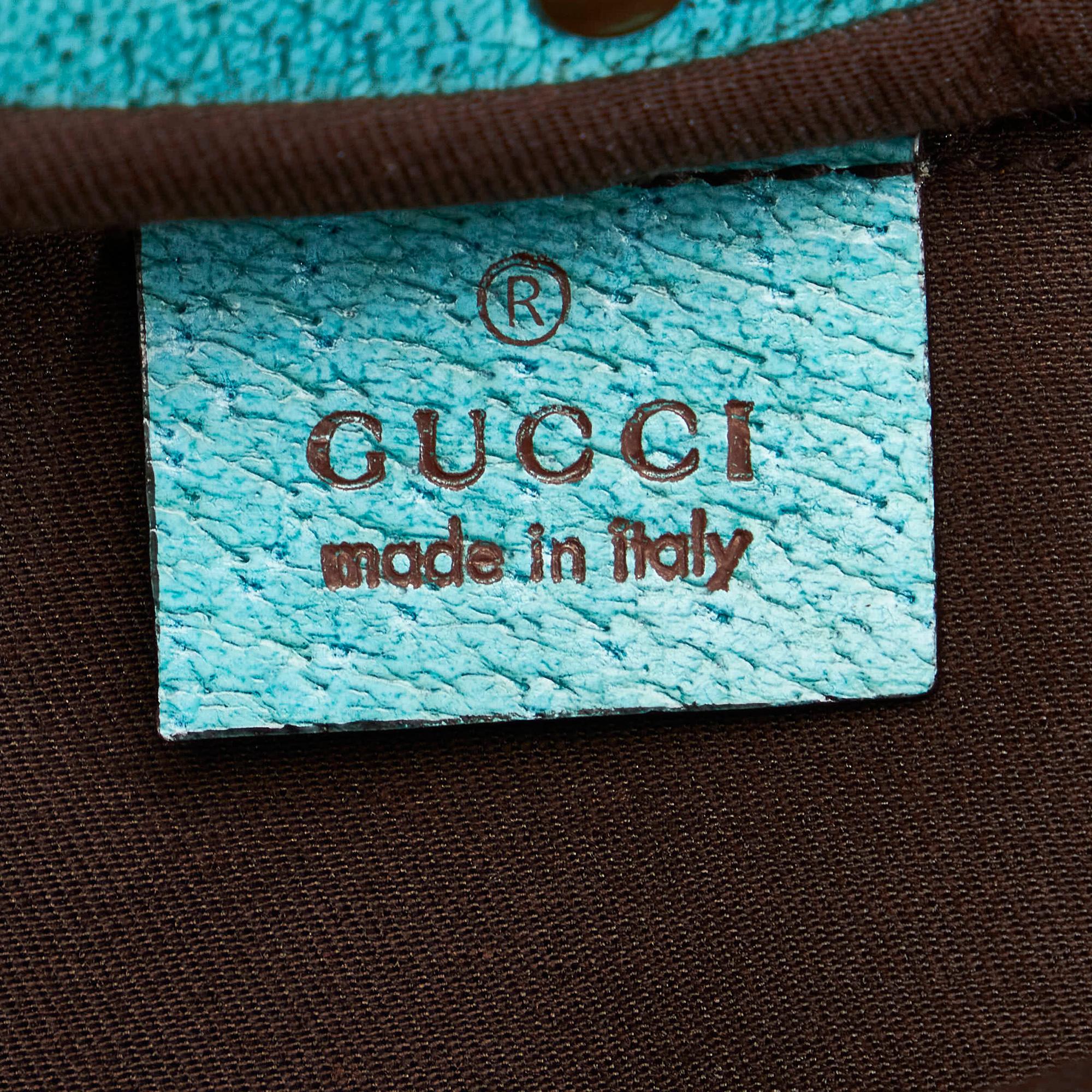 Gucci Bamboo Gucci Canvas Handbag (SHG-30313)