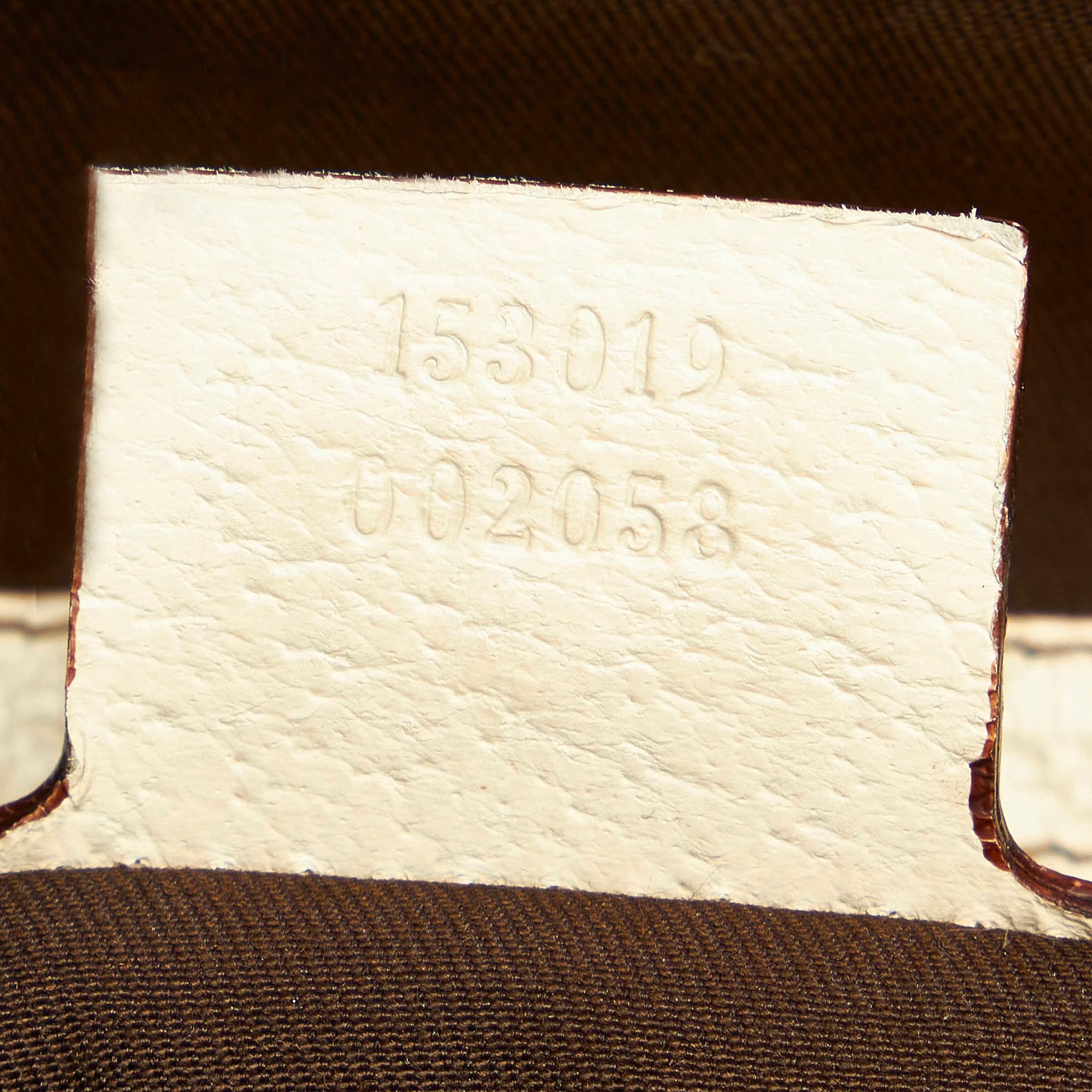 Gucci Bamboo Gucci Canvas Handbag (SHG-32941)