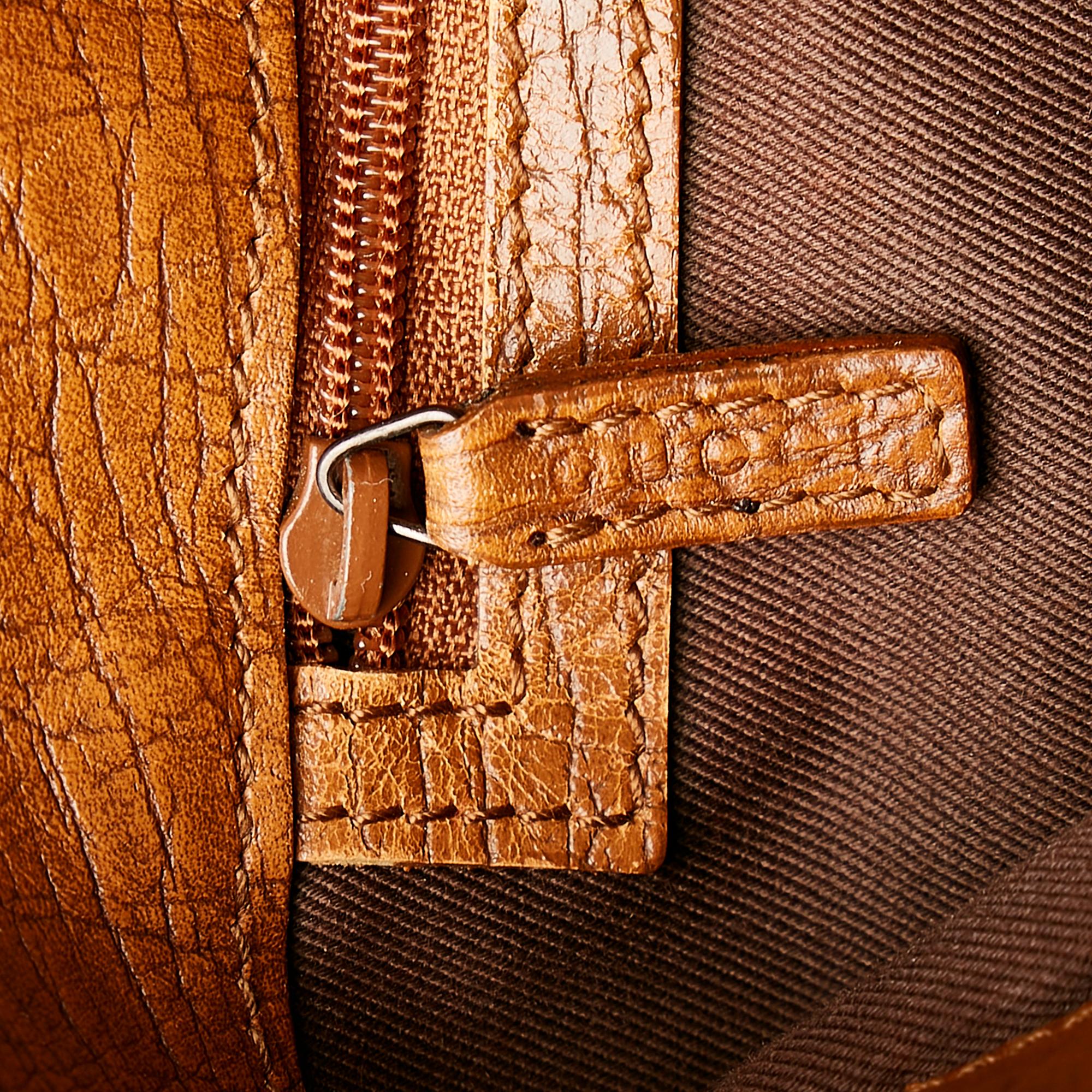 Gucci Bamboo Gucci Canvas Handbag (SHG-33647)