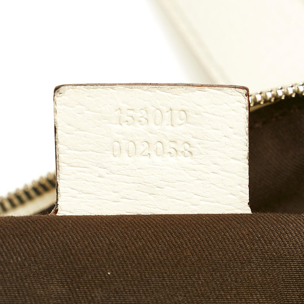Gucci Bamboo GG Canvas Handbag (SHG-34529)
