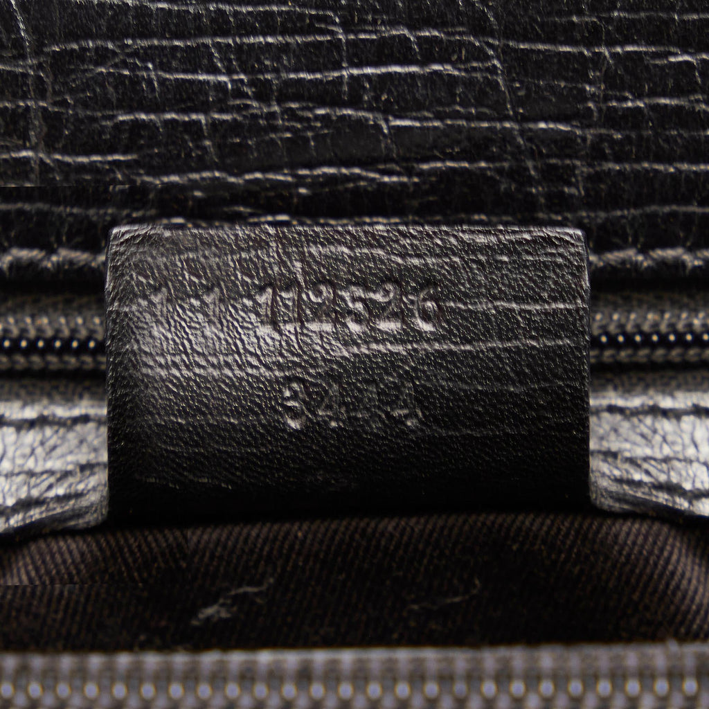 Gucci Bamboo GG Canvas Handbag (SHG-37616)