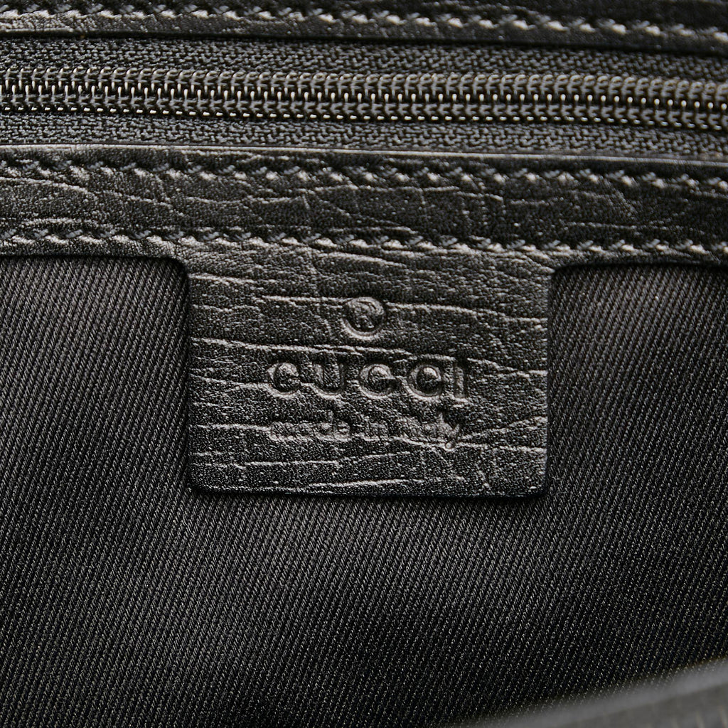 Gucci Bamboo GG Canvas Handbag (SHG-oMcH0c)