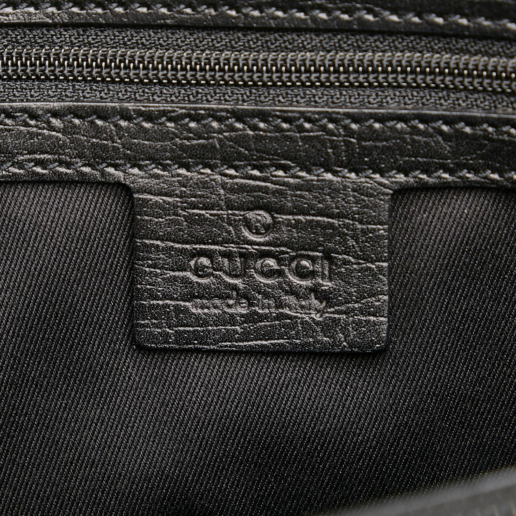 Gucci Bamboo GG Canvas Handbag (SHG-oMcH0c)