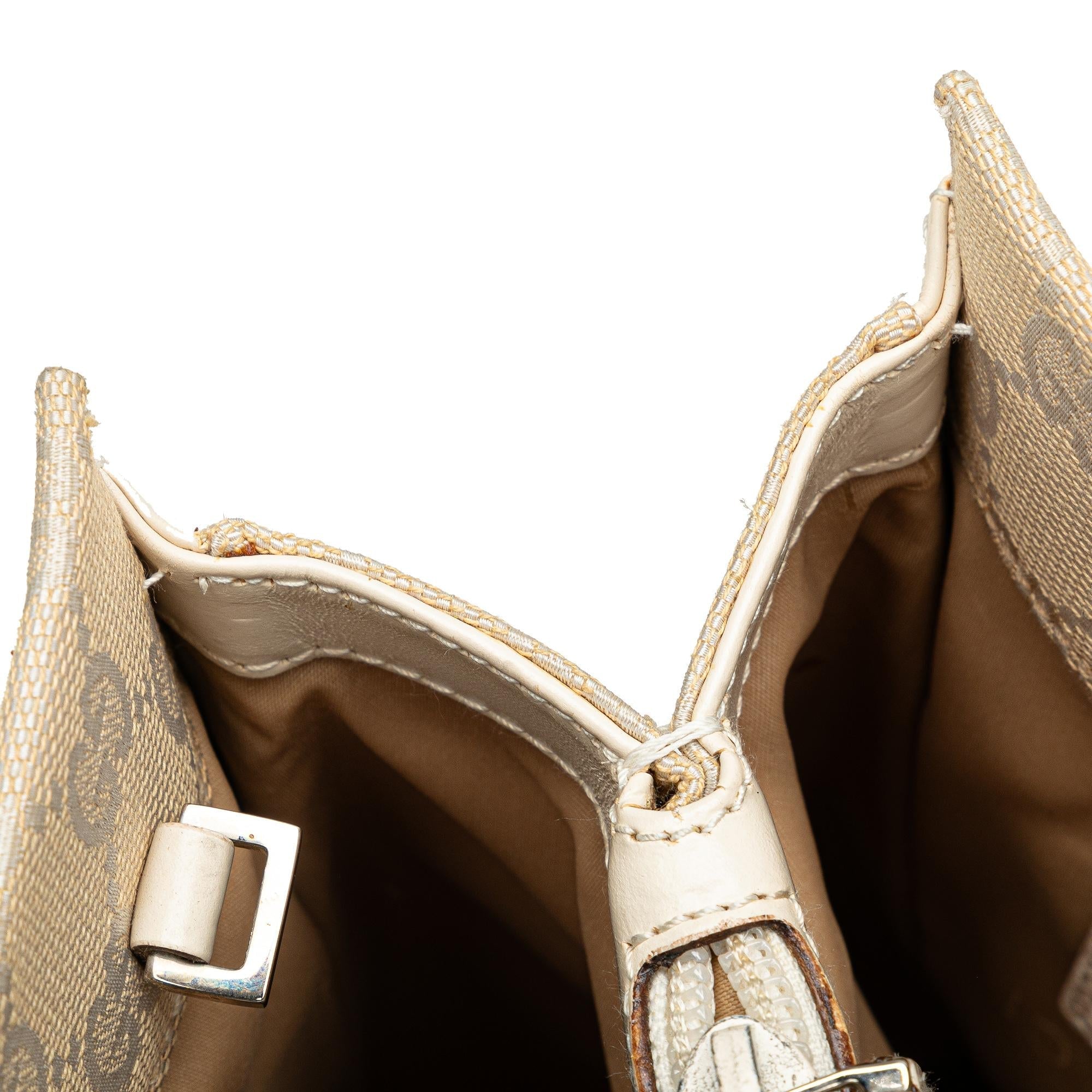 Gucci Bamboo GG Canvas Satchel (SHG-hlGu6W)