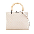 Gucci Bamboo GG Canvas Satchel (SHG-hlGu6W)
