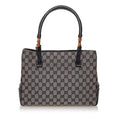 Gucci Bamboo Gucci Canvas Shoulder Bag (SHG-33007)