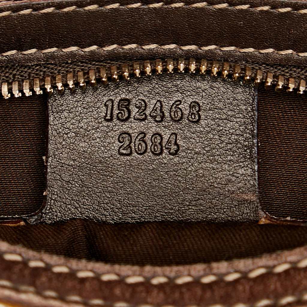 Gucci Bamboo Horsebit Amalfi Hobo Bag (SHG-32843)