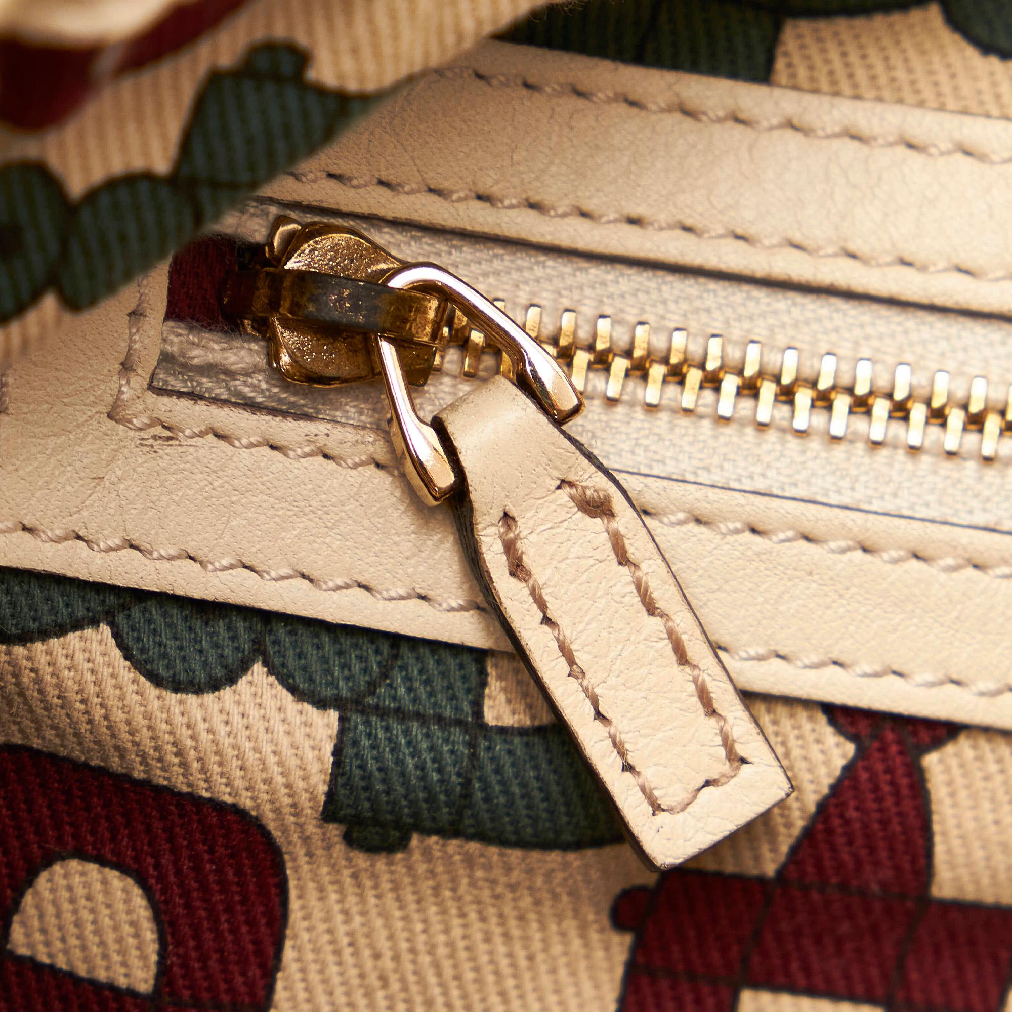 Gucci Bamboo Indy Leather Satchel (SHG-31888)