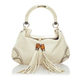 Gucci Bamboo Indy Leather Satchel (SHG-32436)