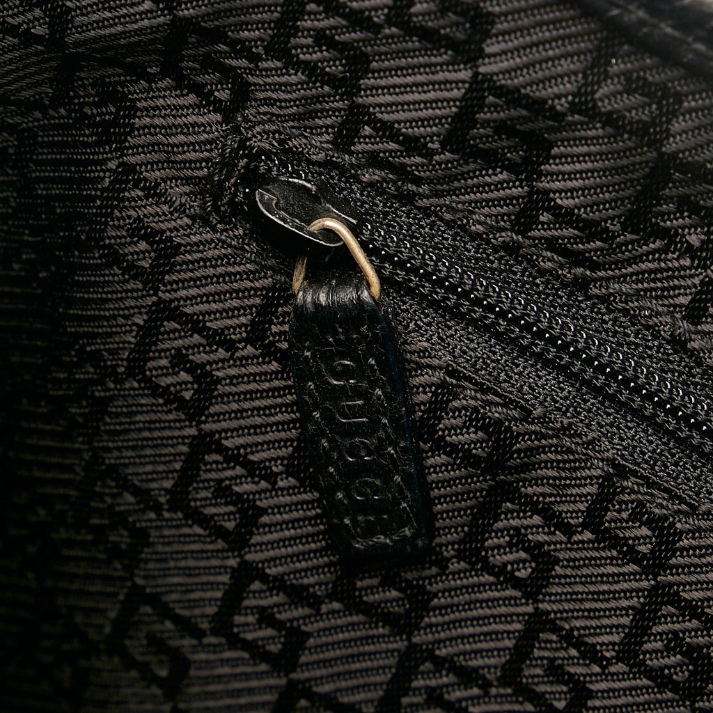 Gucci Bamboo Jackie Canvas Shoulder Bag (SHG-34844)