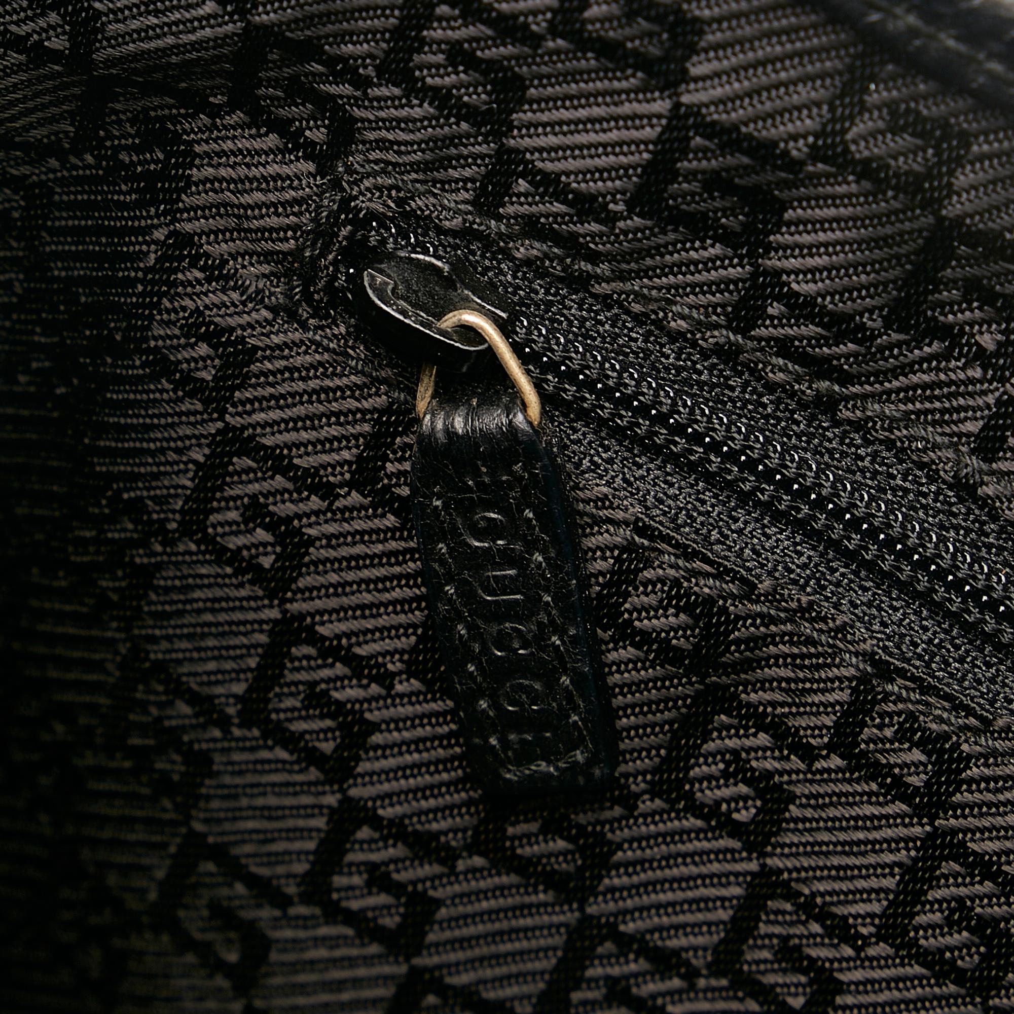 Gucci Bamboo Jackie Canvas Shoulder Bag (SHG-34844)