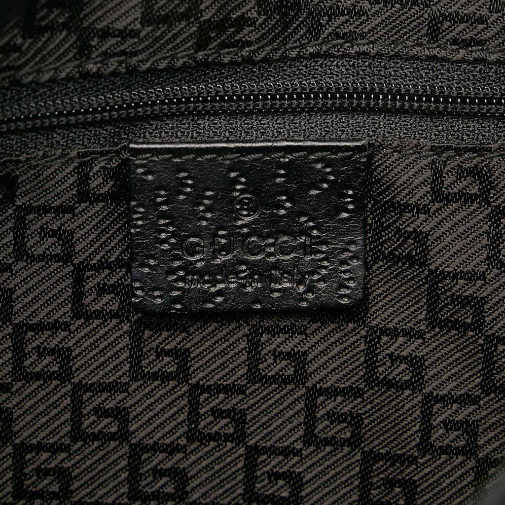 Gucci Bamboo Jackie Canvas Shoulder Bag (SHG-34844)