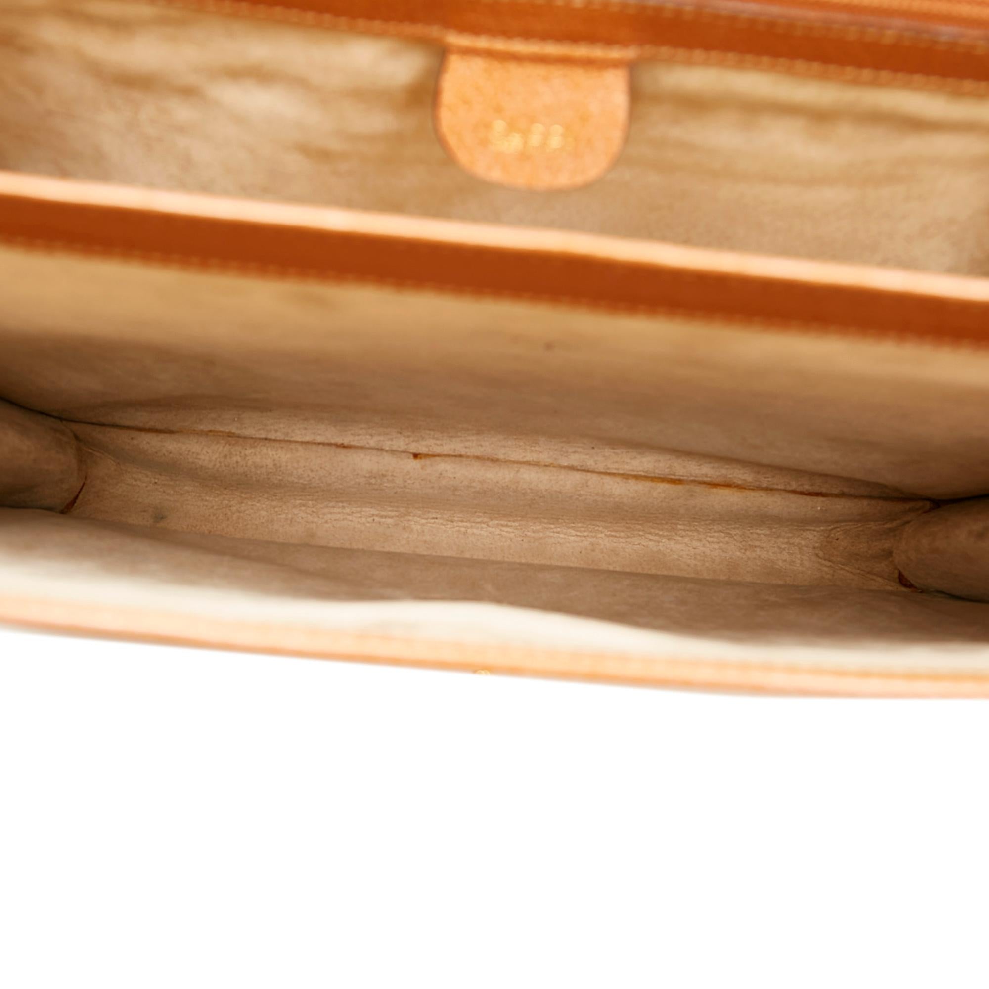 Gucci Bamboo Leather Business Bag (SHG-35046)