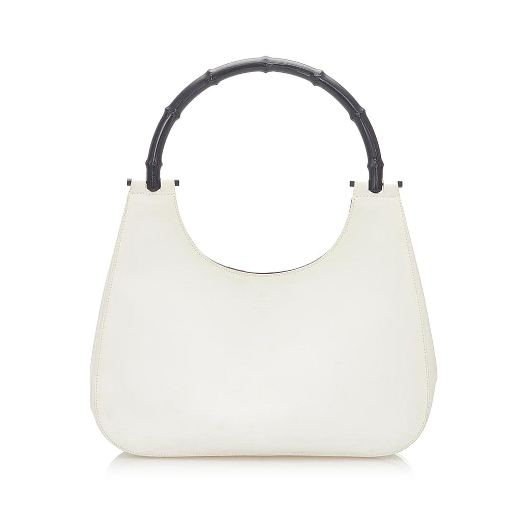 Gucci Bamboo Leather Handbag (SHG-17674)