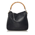 Gucci Bamboo Leather Satchel (SHG-29138)