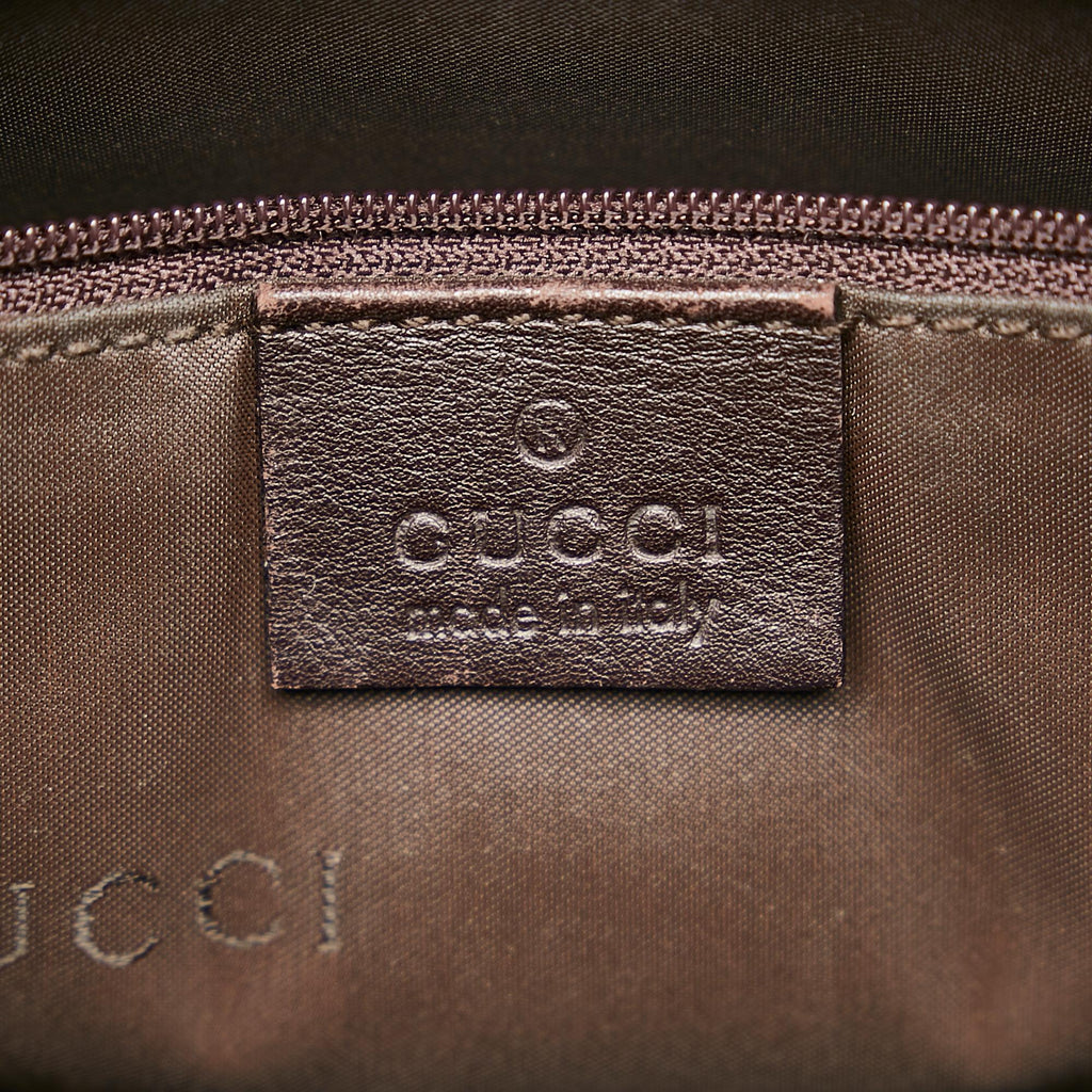 Gucci Bamboo Leather Shoulder Bag (SHG-28393)