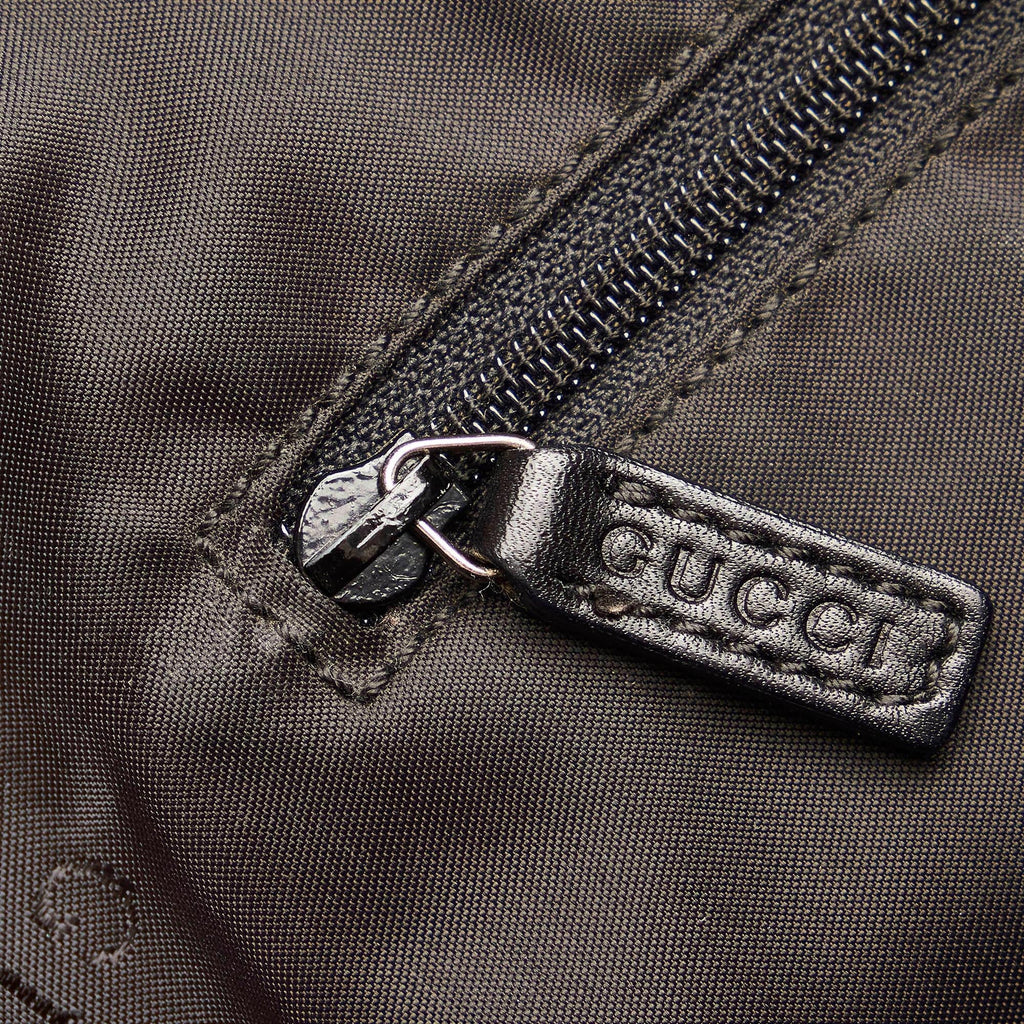 Gucci Bamboo Leather Shoulder Bag (SHG-30827)