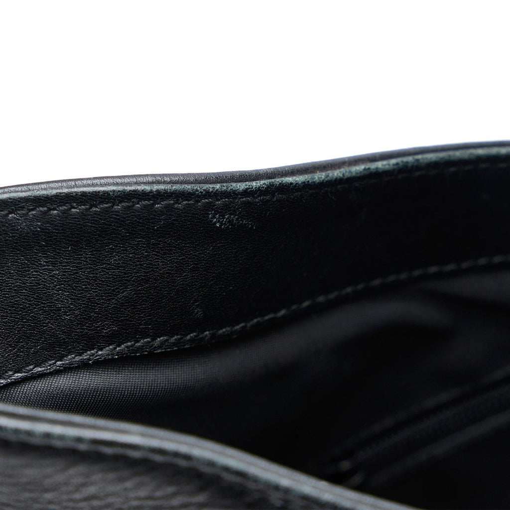 Gucci Bamboo Leather Shoulder Bag (SHG-V5HURz)