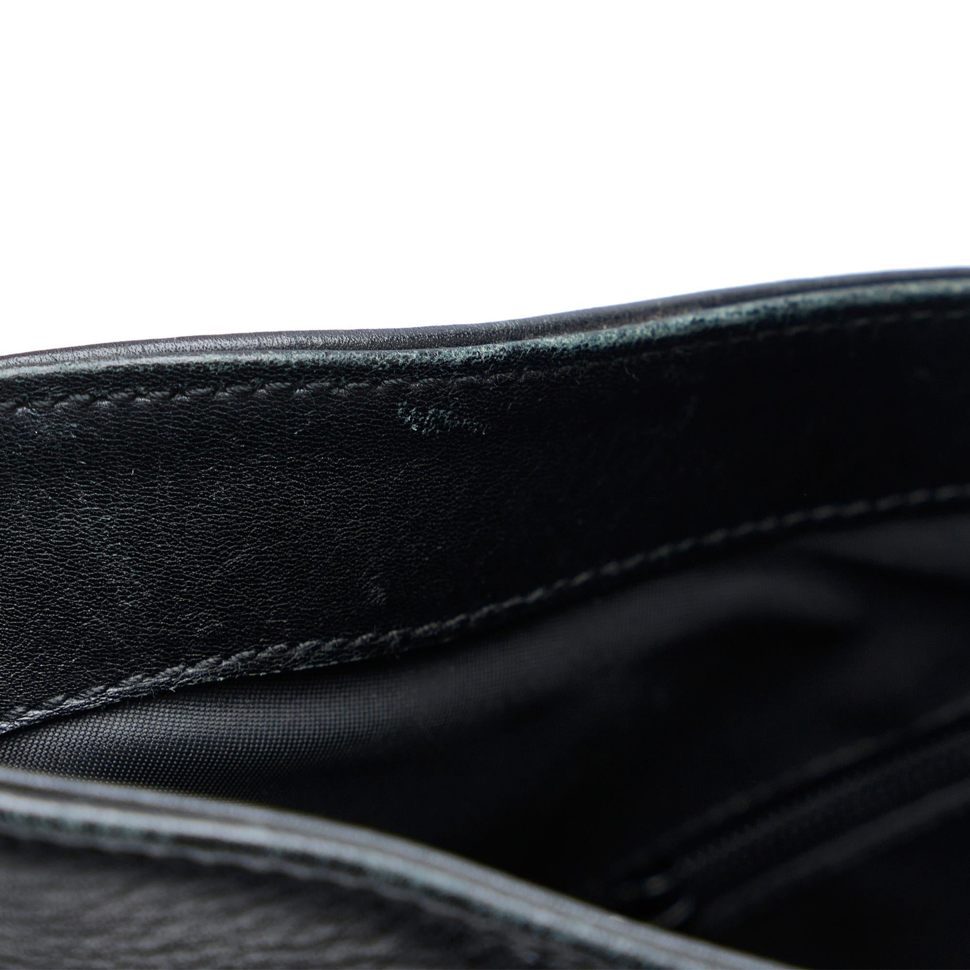 Gucci Bamboo Leather Shoulder Bag (SHG-V5HURz)
