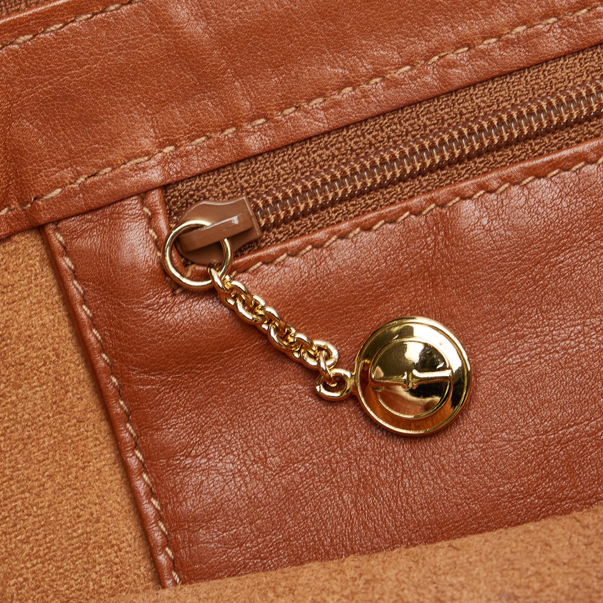 Gucci Bamboo Leather Shoulder Bag (SHG-DGCCTi)