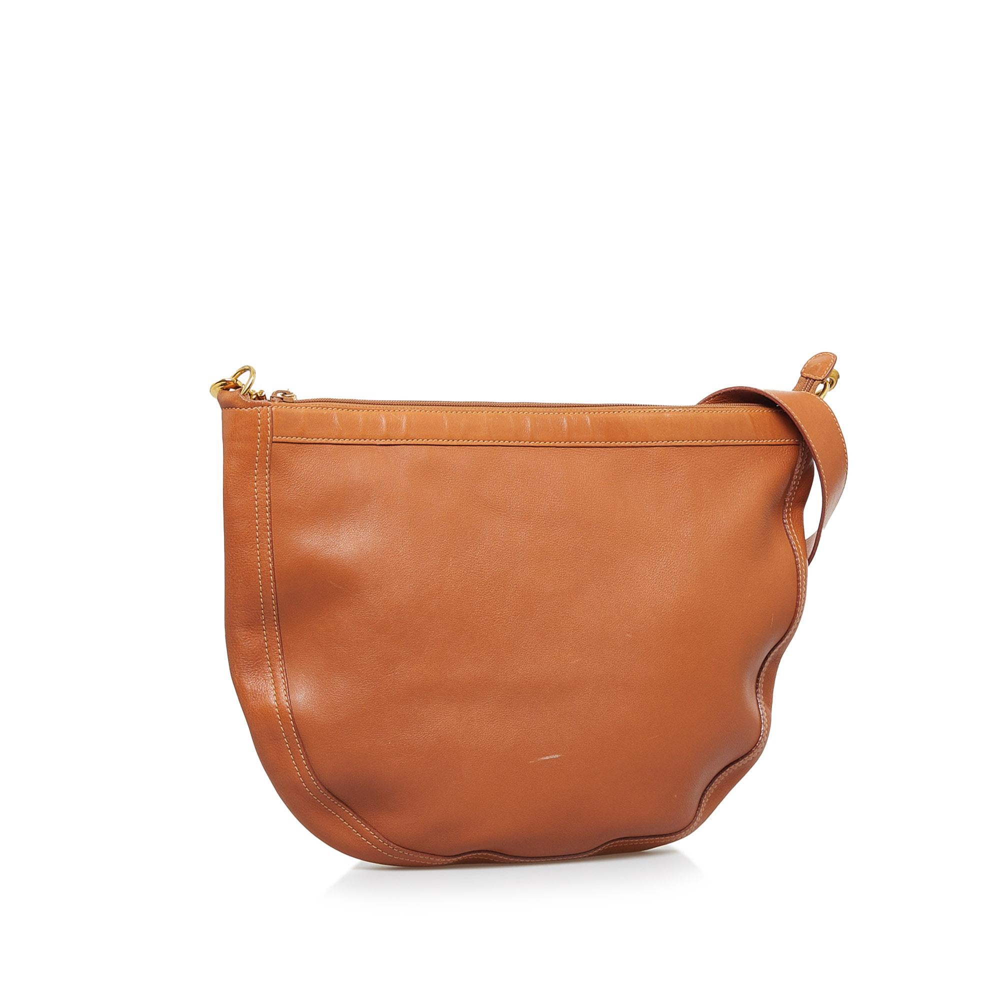 Gucci Bamboo Leather Shoulder Bag (SHG-DGCCTi)