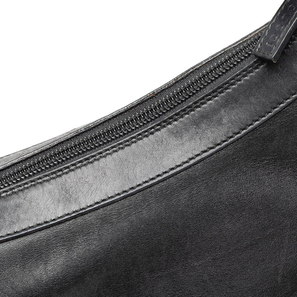 Gucci Bamboo Leather Shoulder Bag (SHG-h3pFCT)