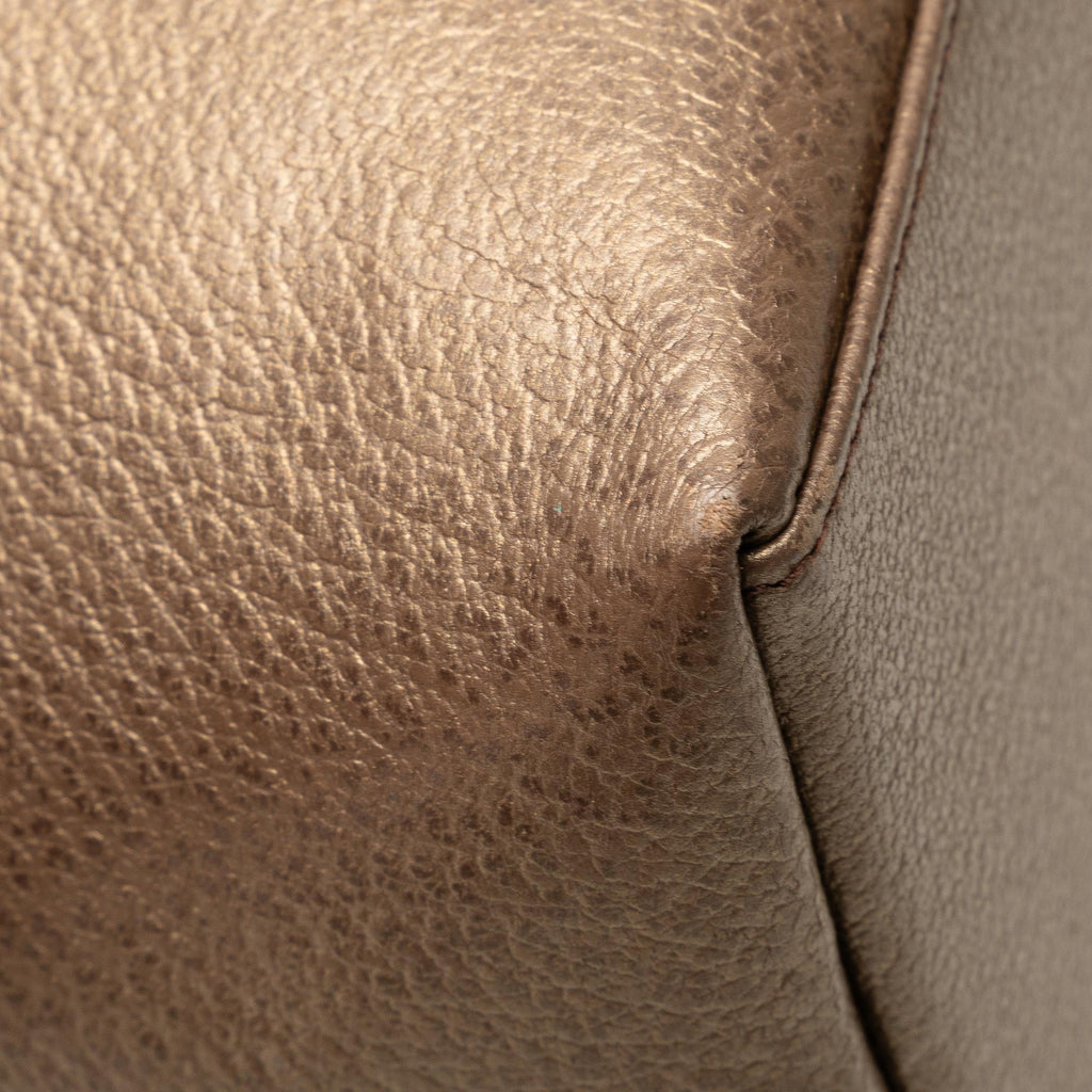 Gucci Bamboo Leather Shoulder Bag (SHG-KPbmQJ)