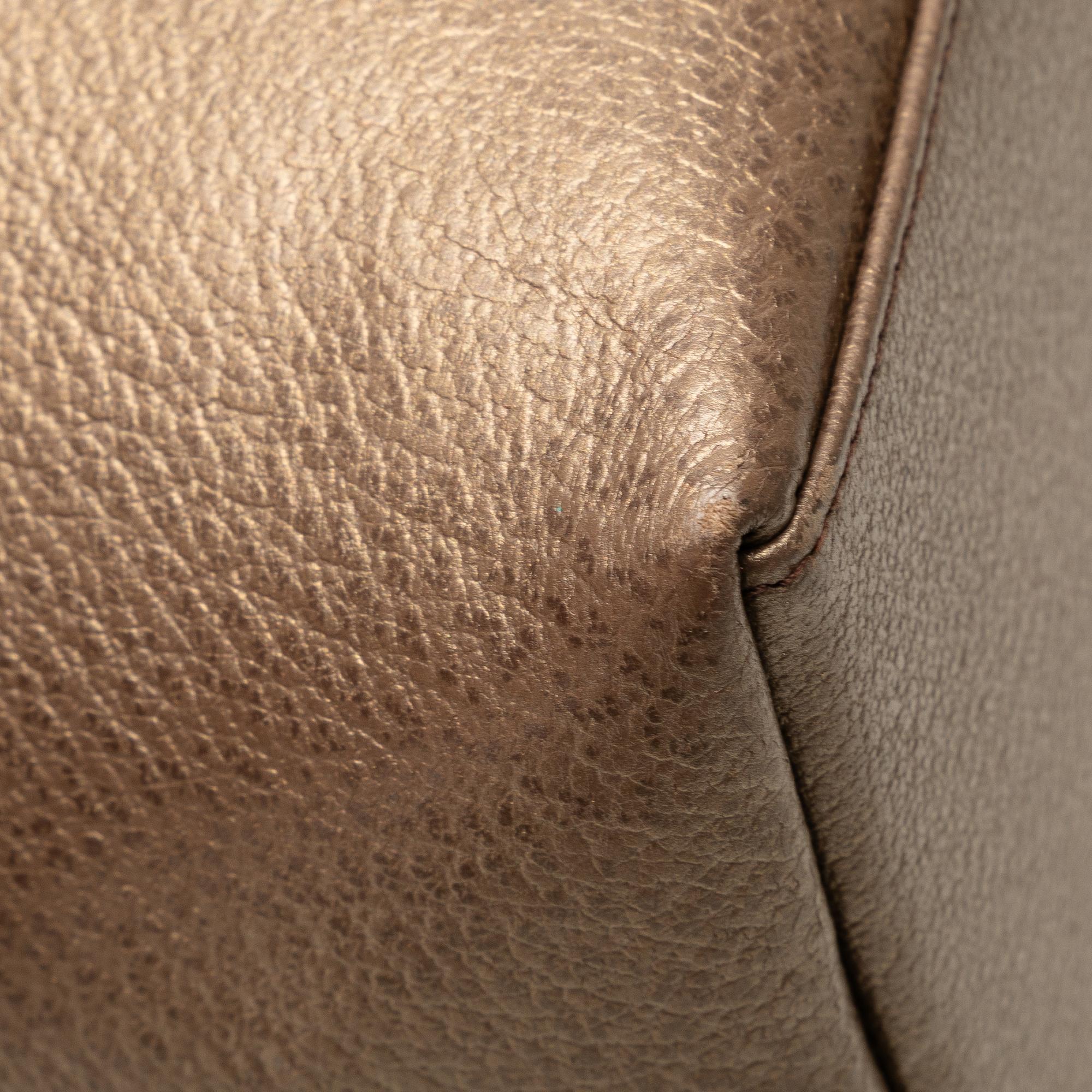 Gucci Bamboo Leather Shoulder Bag (SHG-KPbmQJ)