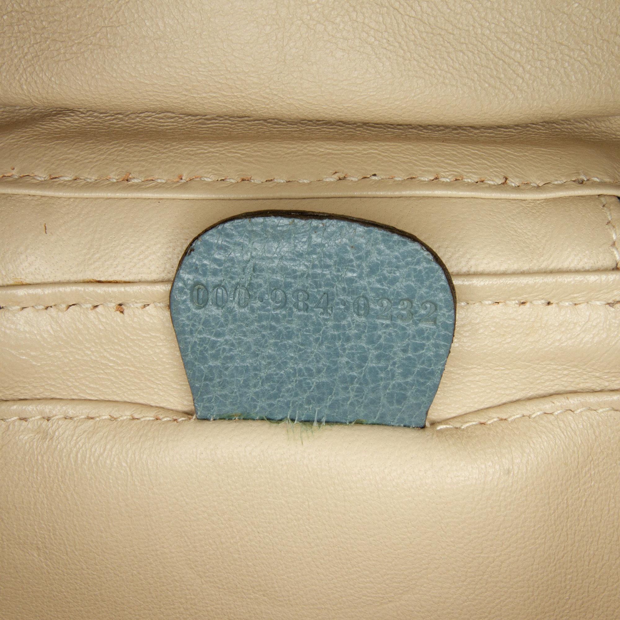 Gucci Bamboo Leather Vanity Bag (SHG-2XKgsO)