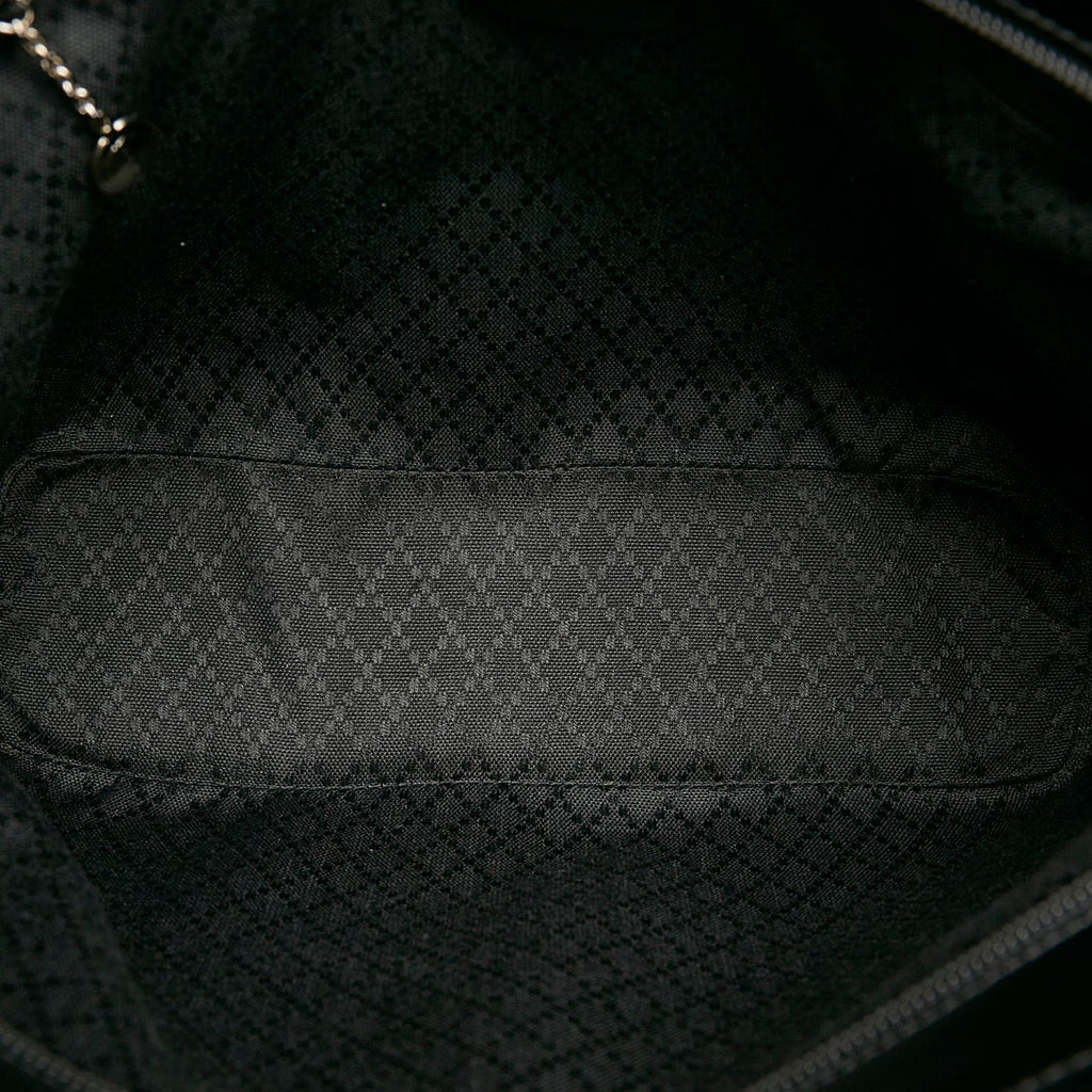 Gucci Bamboo Nylon Satchel (SHG-31009)