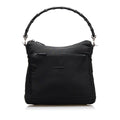 Gucci Bamboo Nylon Satchel (SHG-36702)