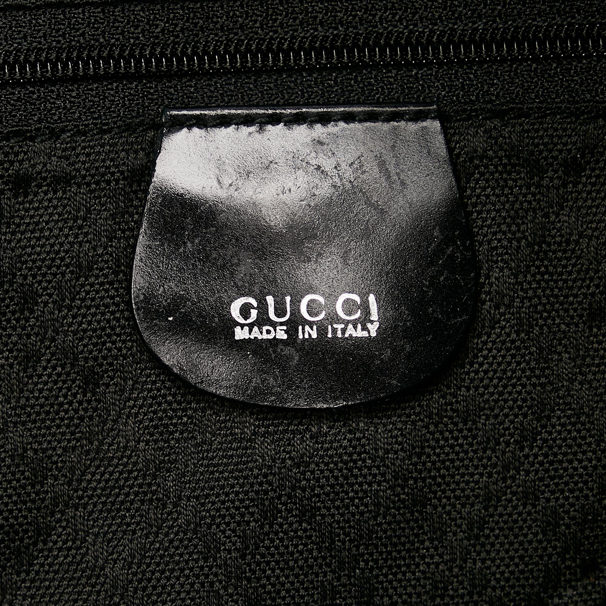 Gucci Bamboo Nylon Satchel (SHG-3w9q8z)