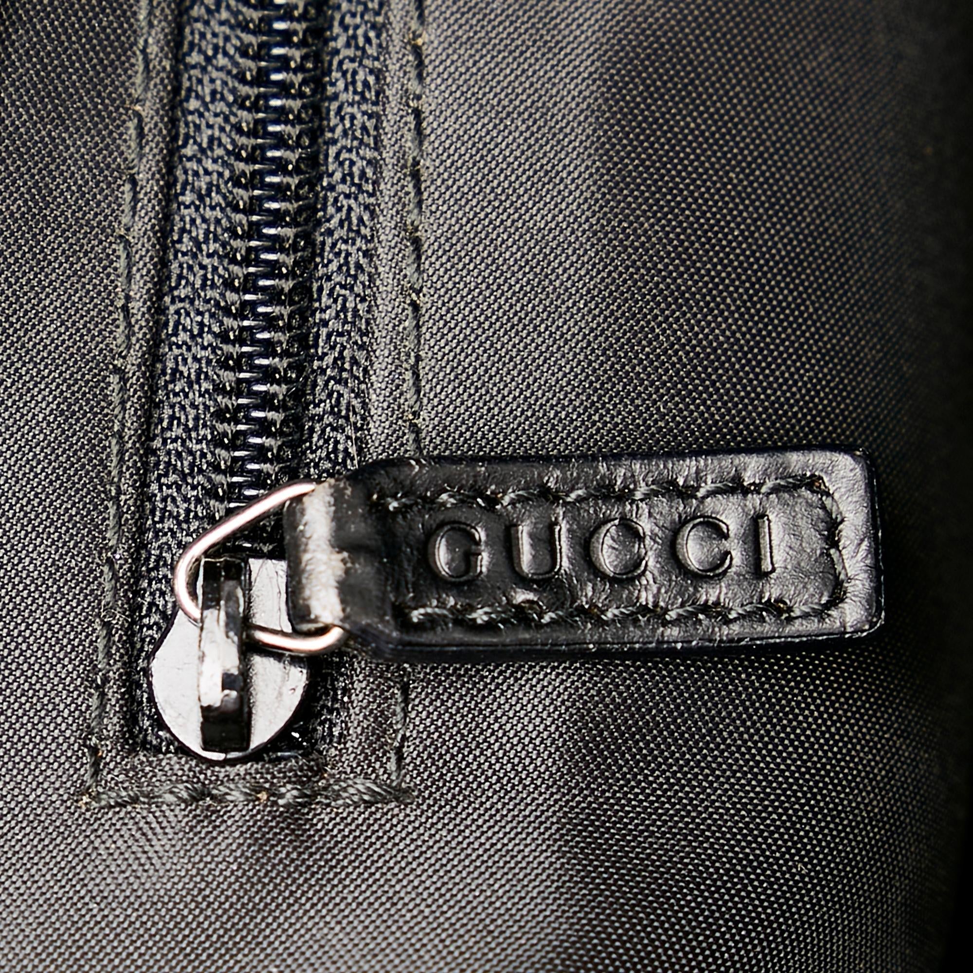 Gucci Bamboo Nylon Satchel (SHG-TotpRg)