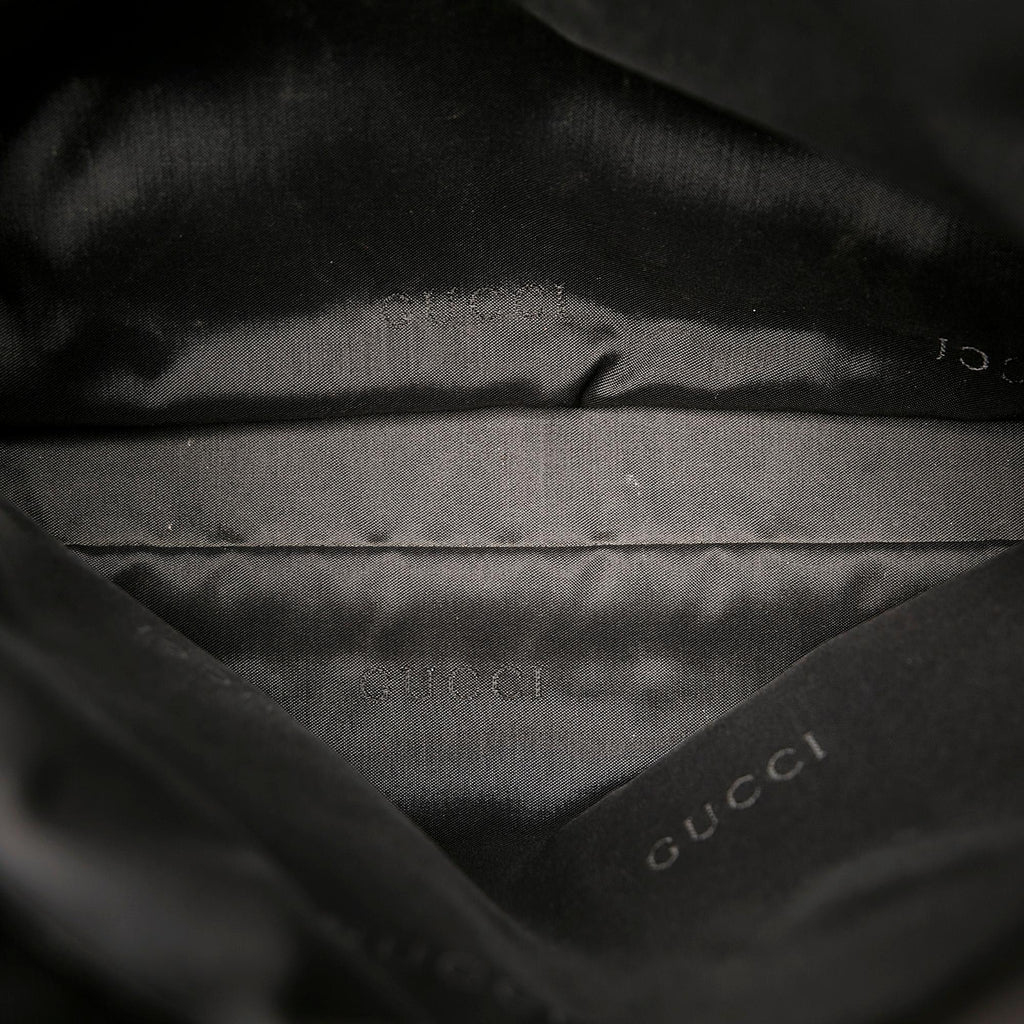 Gucci Bamboo Nylon Satchel (SHG-TotpRg)