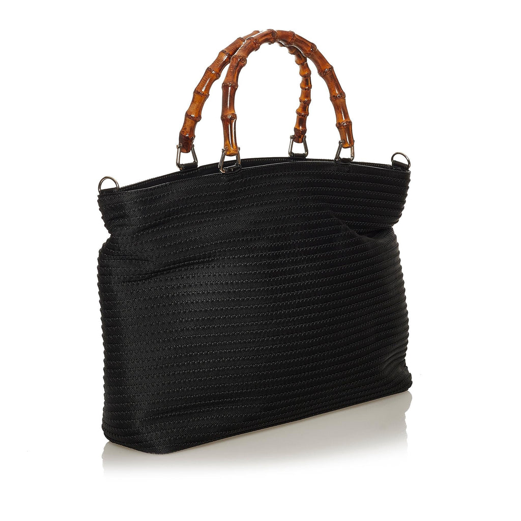 Gucci Bamboo Nylon Tote Bag (SHG-29168)