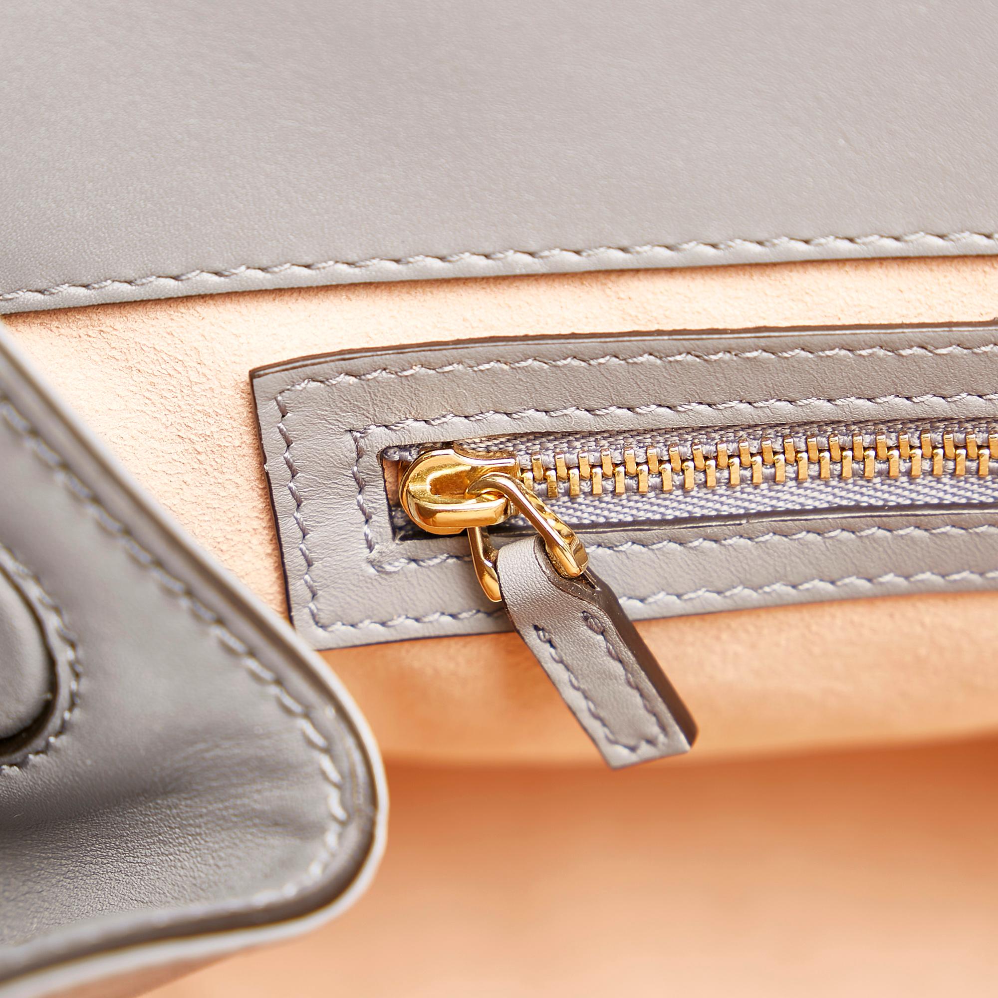 Gucci Bamboo Nymphaea Leather Satchel (SHG-35575)