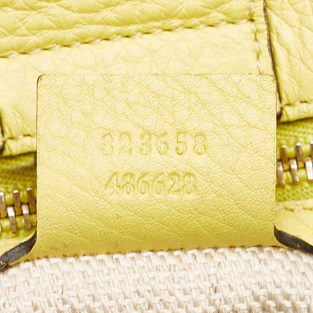 Gucci Bamboo Raffia Satchel (SHG-29078)