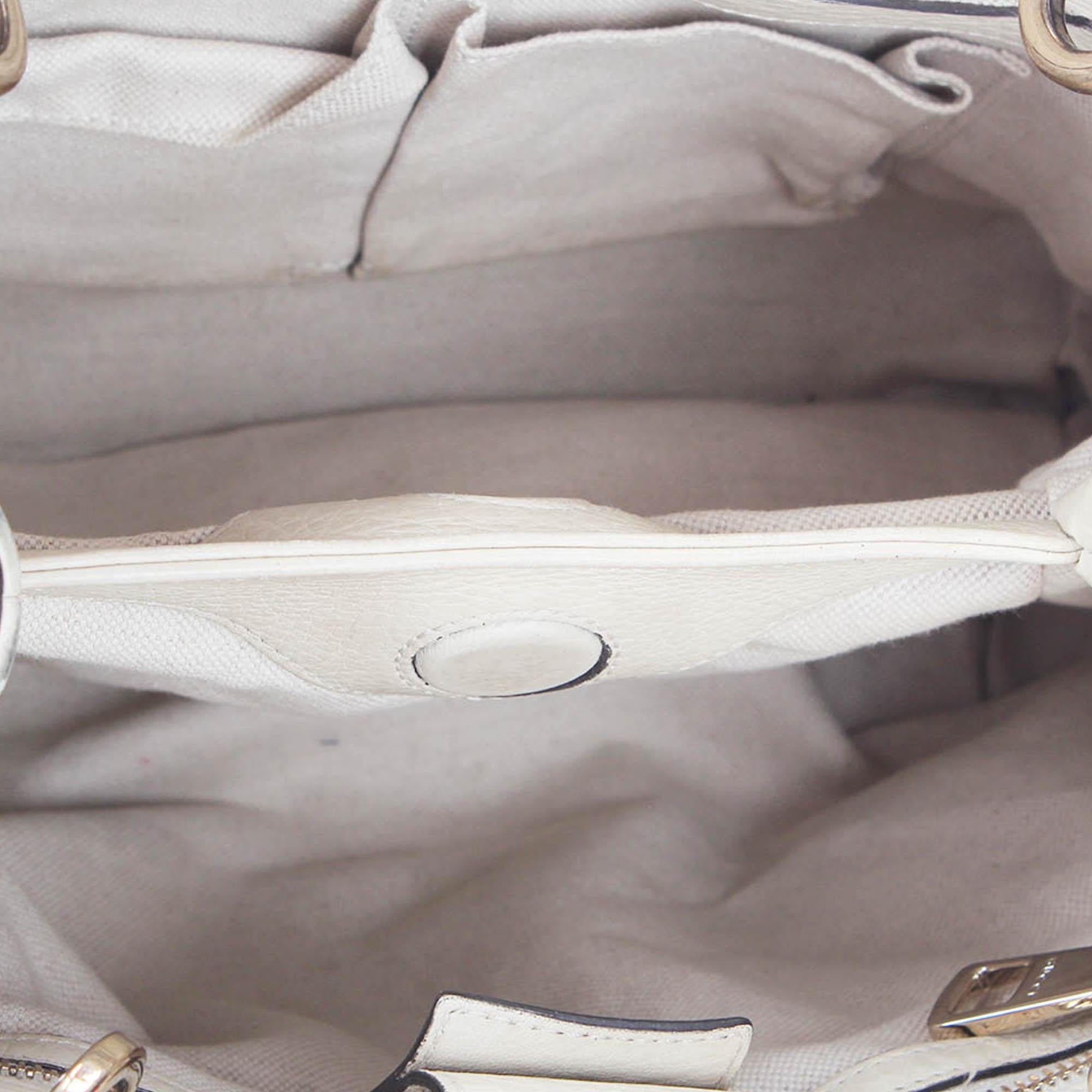 Gucci Bamboo Shopper Leather Satchel (SHG-23674)