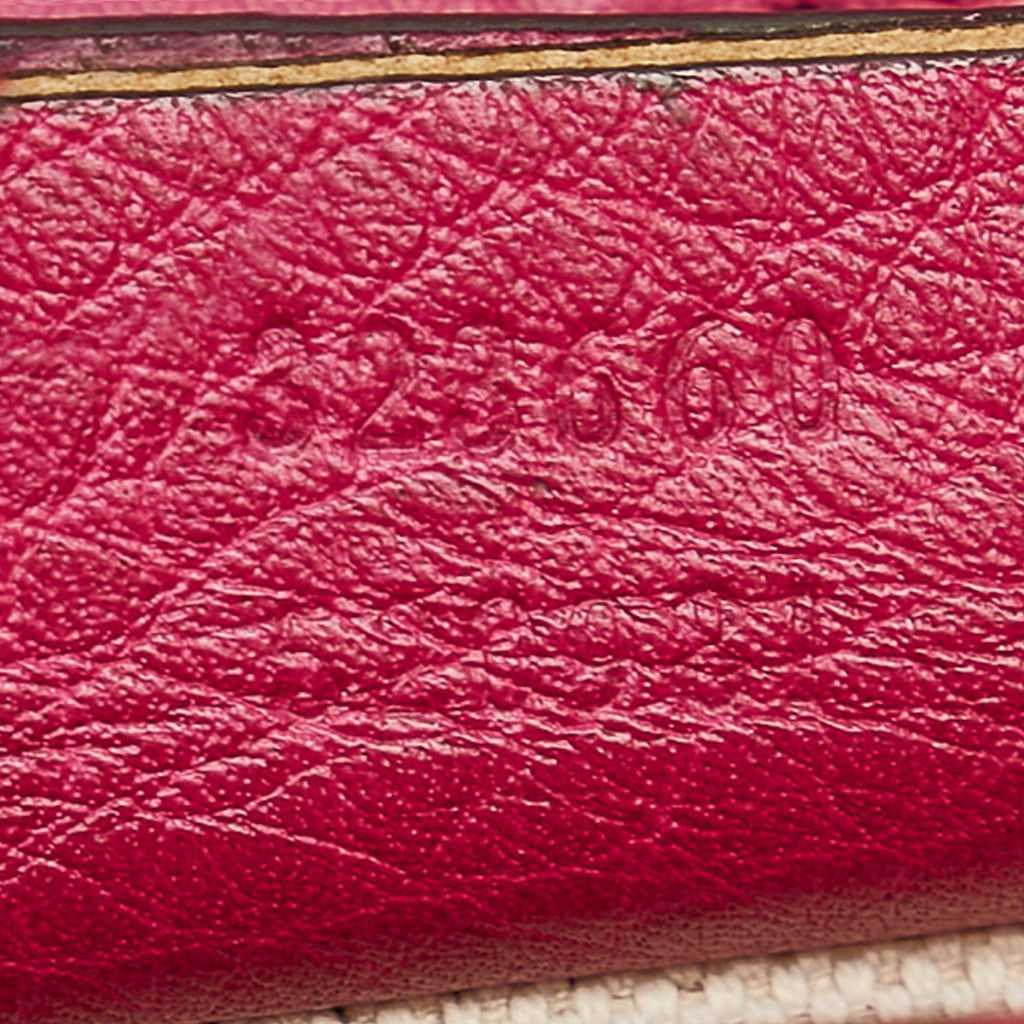 Gucci Bamboo Shopper Leather Satchel (SHG-25434)