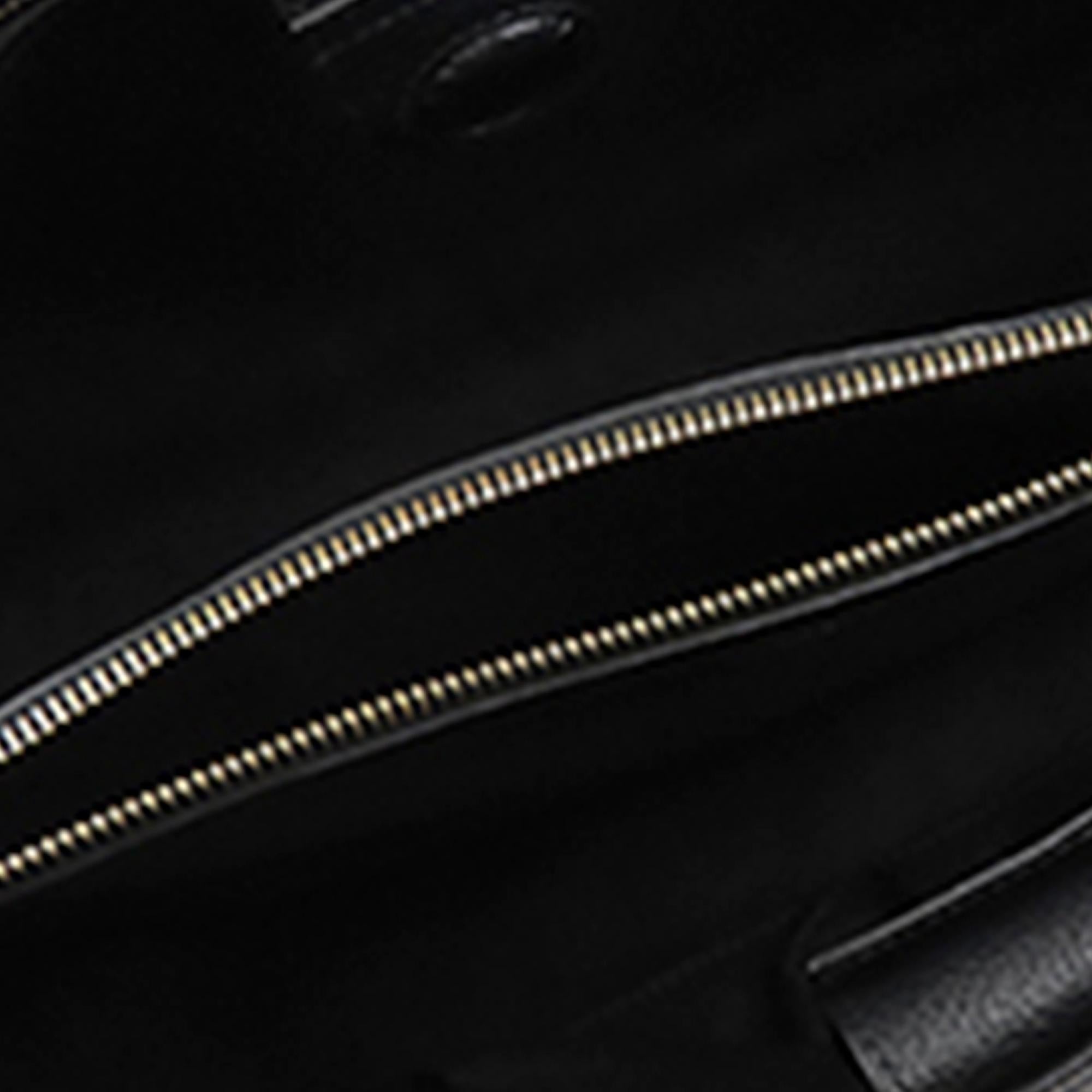 Gucci Bamboo Shopper Leather Satchel (SHG-34958)