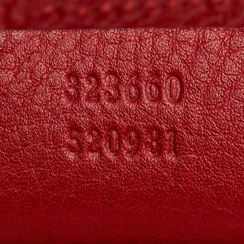 Gucci Bamboo Shopper Leather Satchel (SHG-37606)