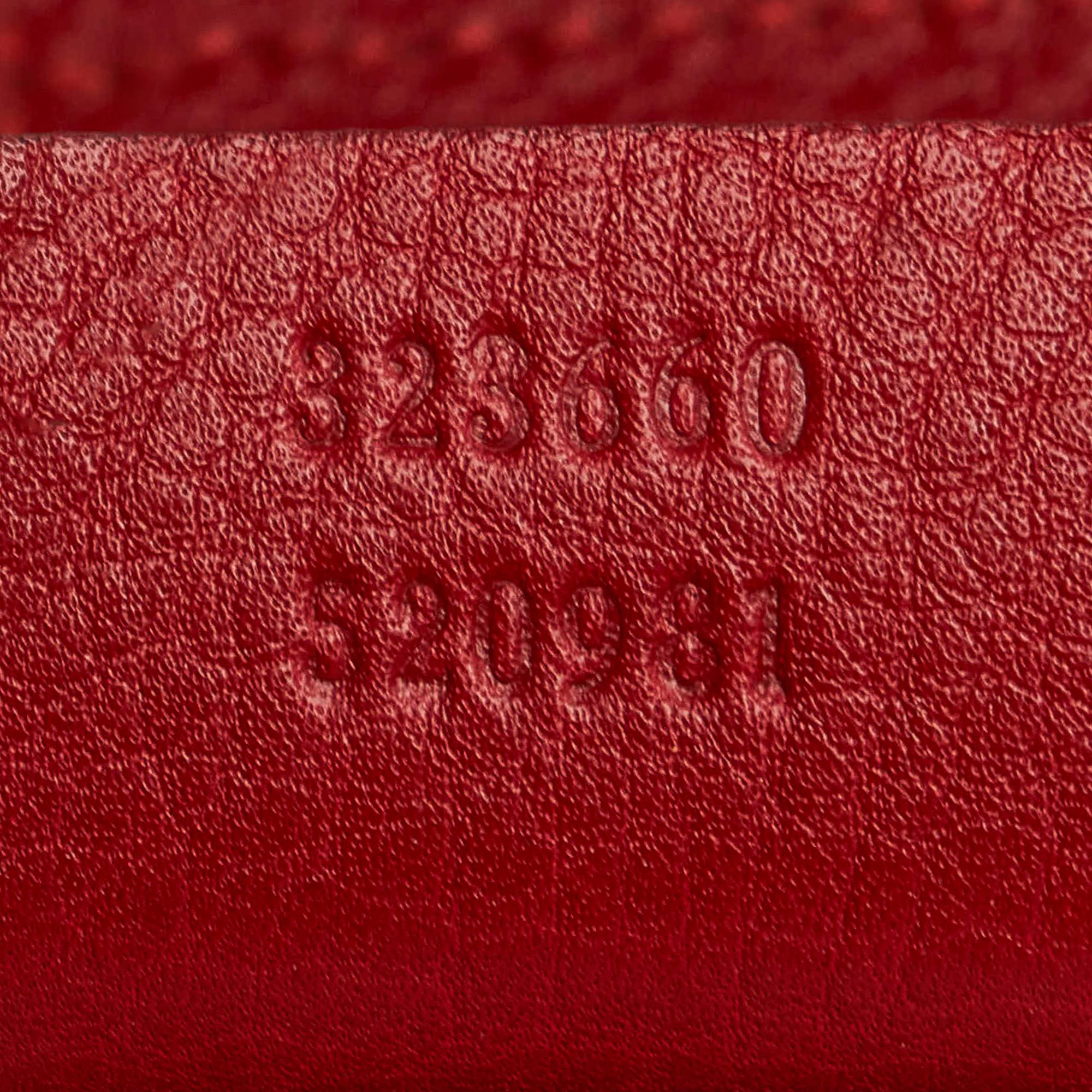 Gucci Bamboo Shopper Leather Satchel (SHG-37606)